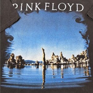 Anvil Black and Blue Graphic Tee